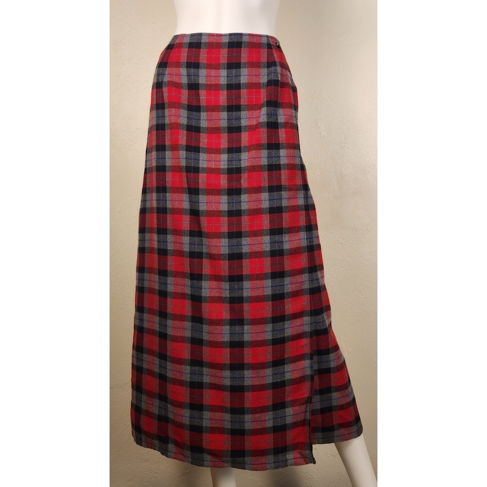 Crazy Horse Tartan Wool Skirt 16